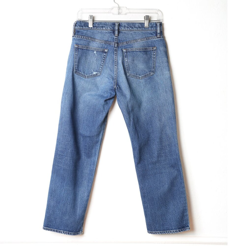 J. Crew Wide Leg Crop Distressed Jeans Size 26 - Picture 5 of 13